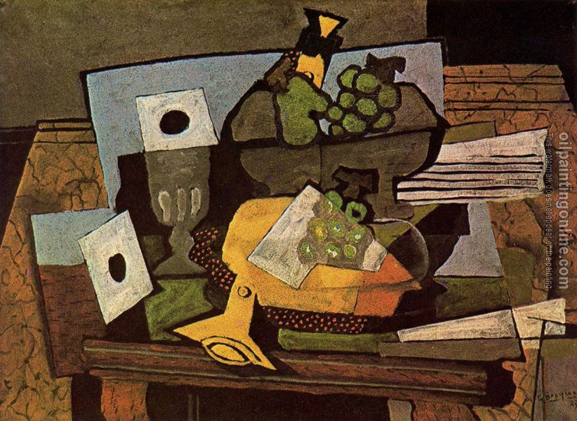 Georges Braque - Bodegon del clarinete
